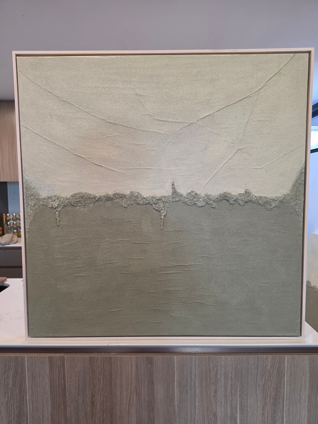 FAULT LINE: SAGE Single 1000mm x 1000mm 002