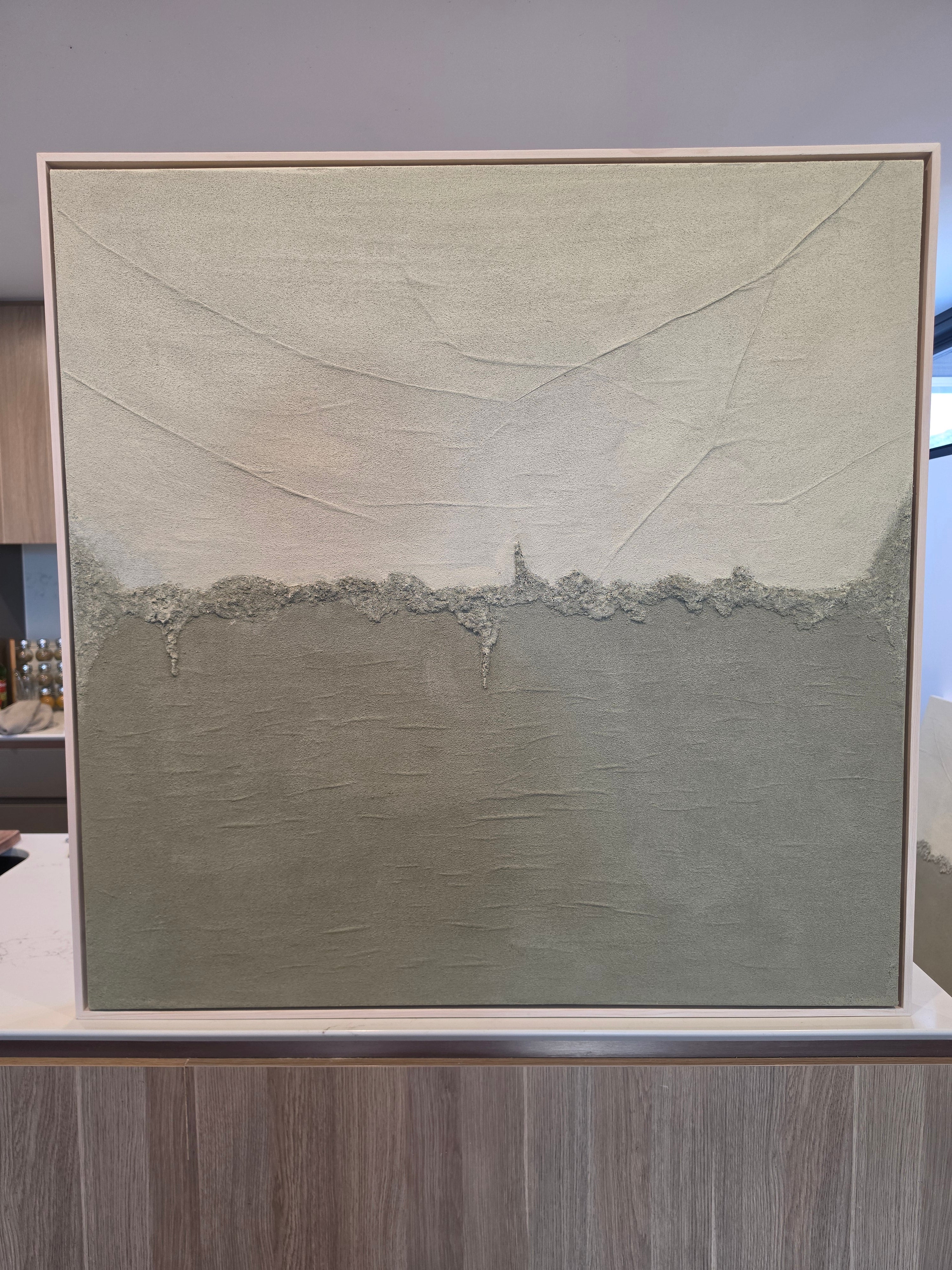FAULT LINE: SAGE Single 1000mm x 1000mm 002
