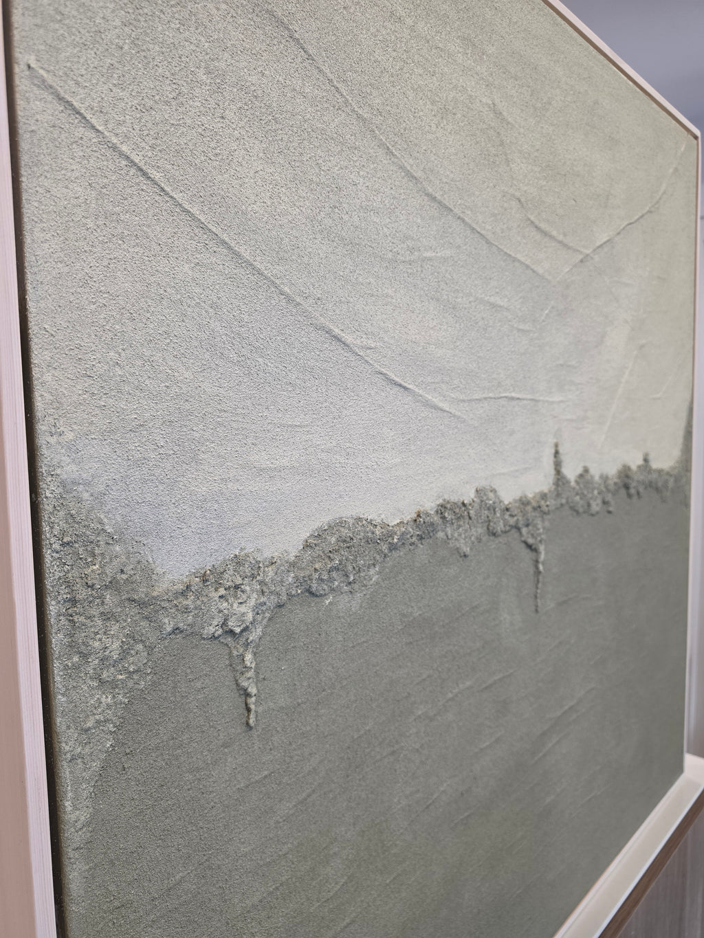 FAULT LINE: SAGE Single 1000mm x 1000mm 002