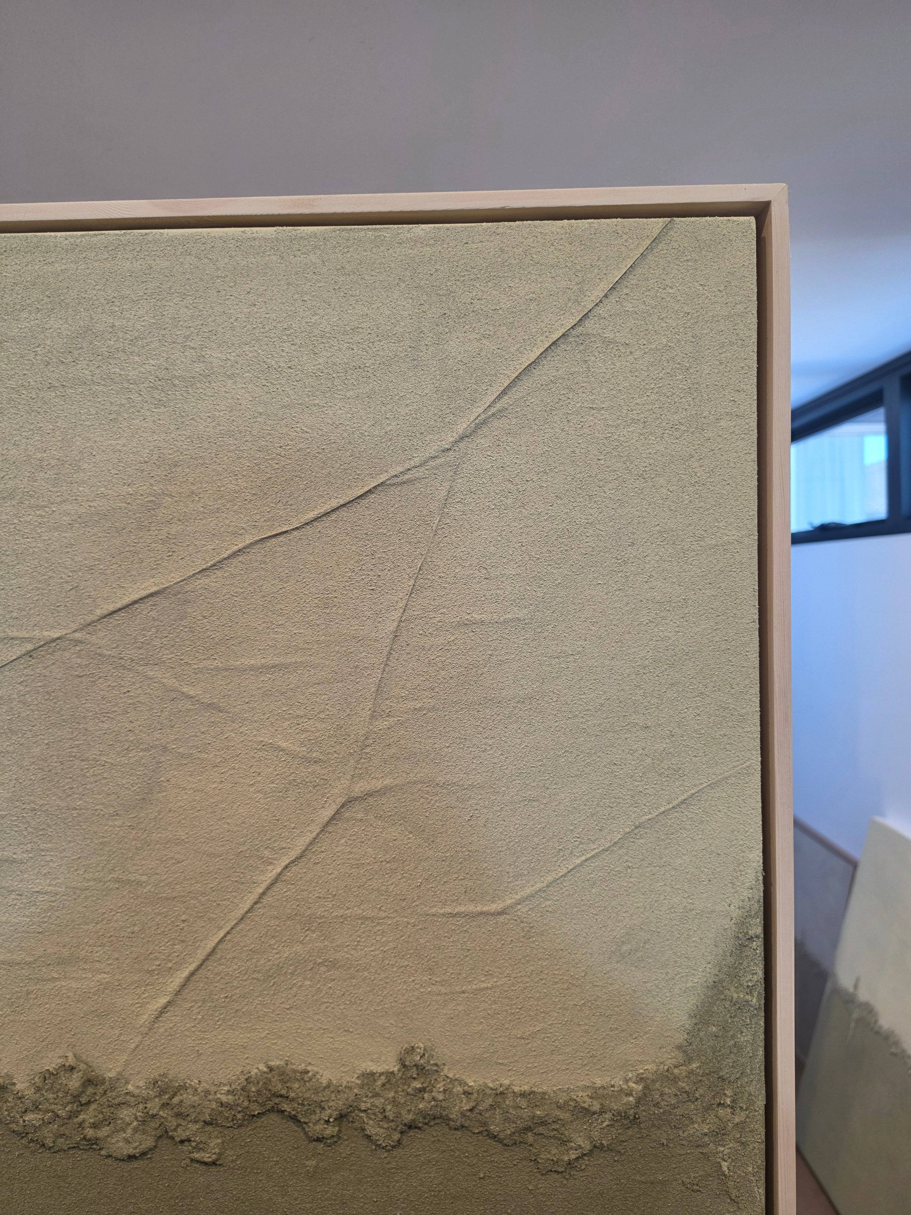 FAULT LINE: SAGE Single 1000mm x 1000mm 002