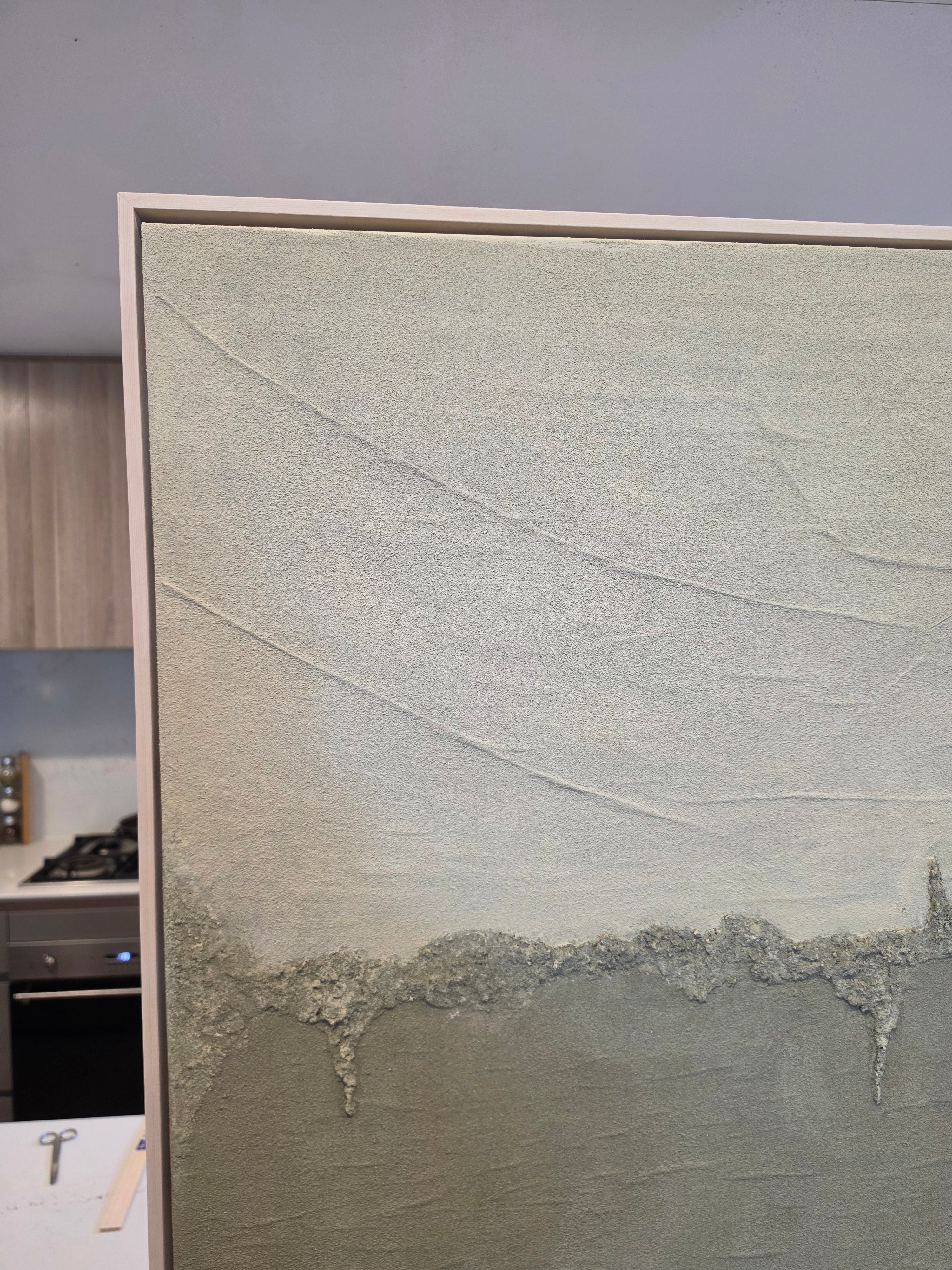 FAULT LINE: SAGE Single 1000mm x 1000mm 002