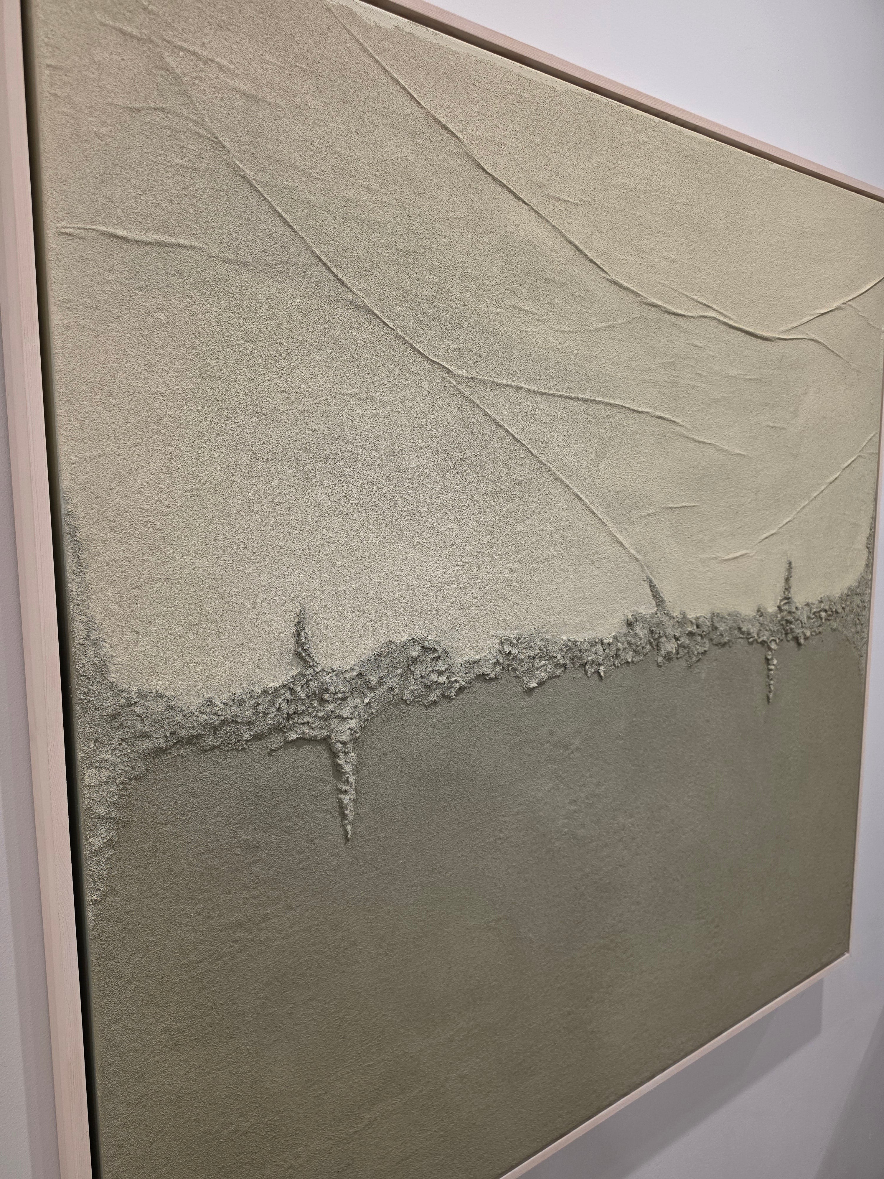 FAULT LINE: SAGE Single 1000mm x 1000mm 003