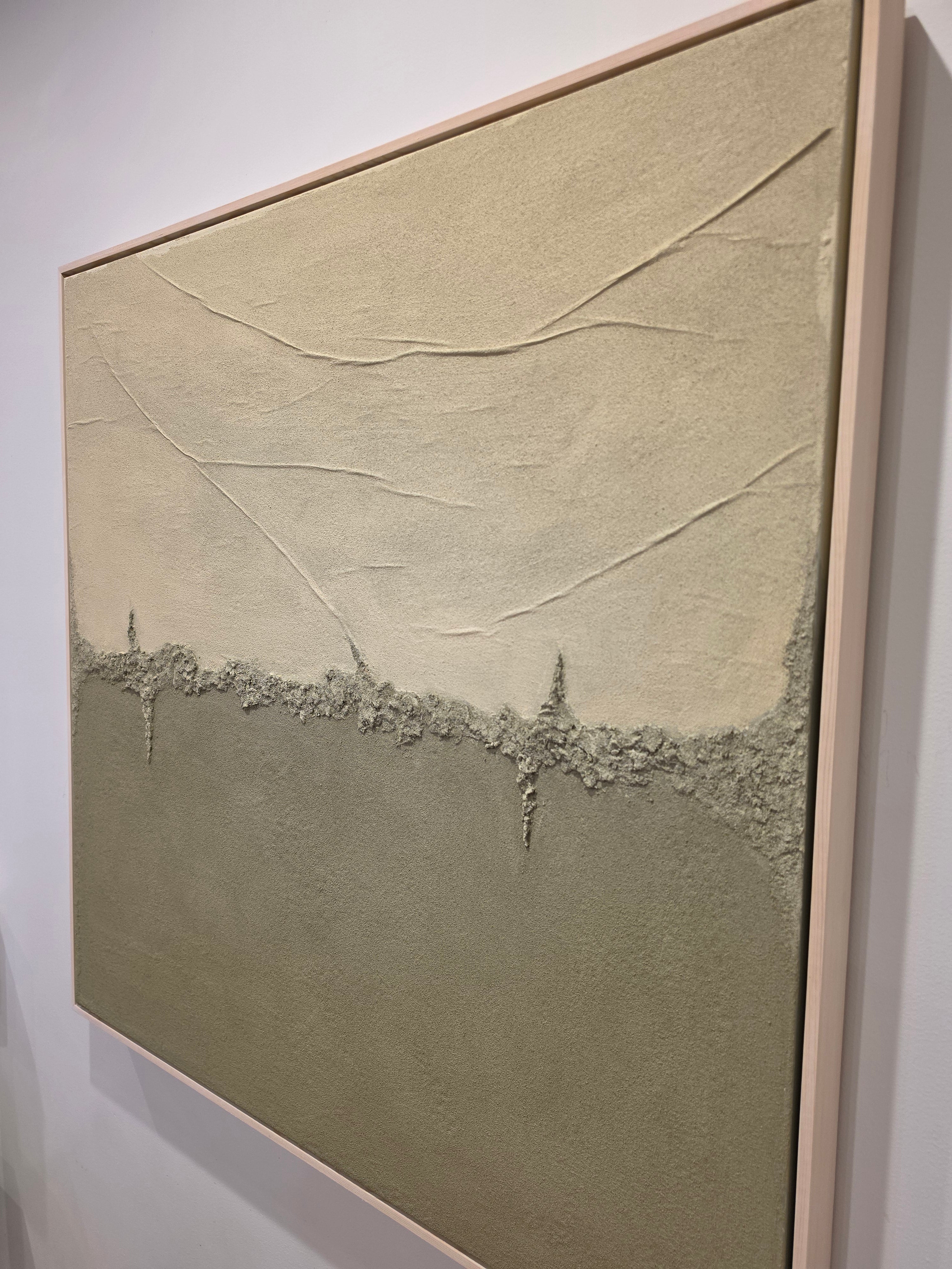 FAULT LINE: SAGE Single 1000mm x 1000mm 003