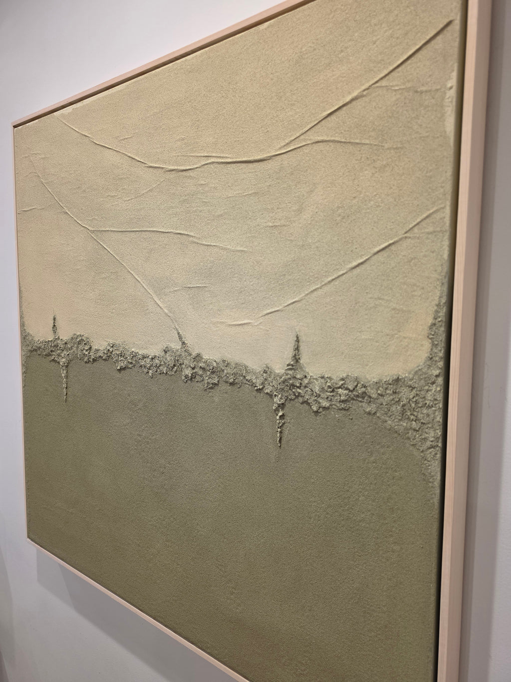FAULT LINE: SAGE Single 1000mm x 1000mm 003