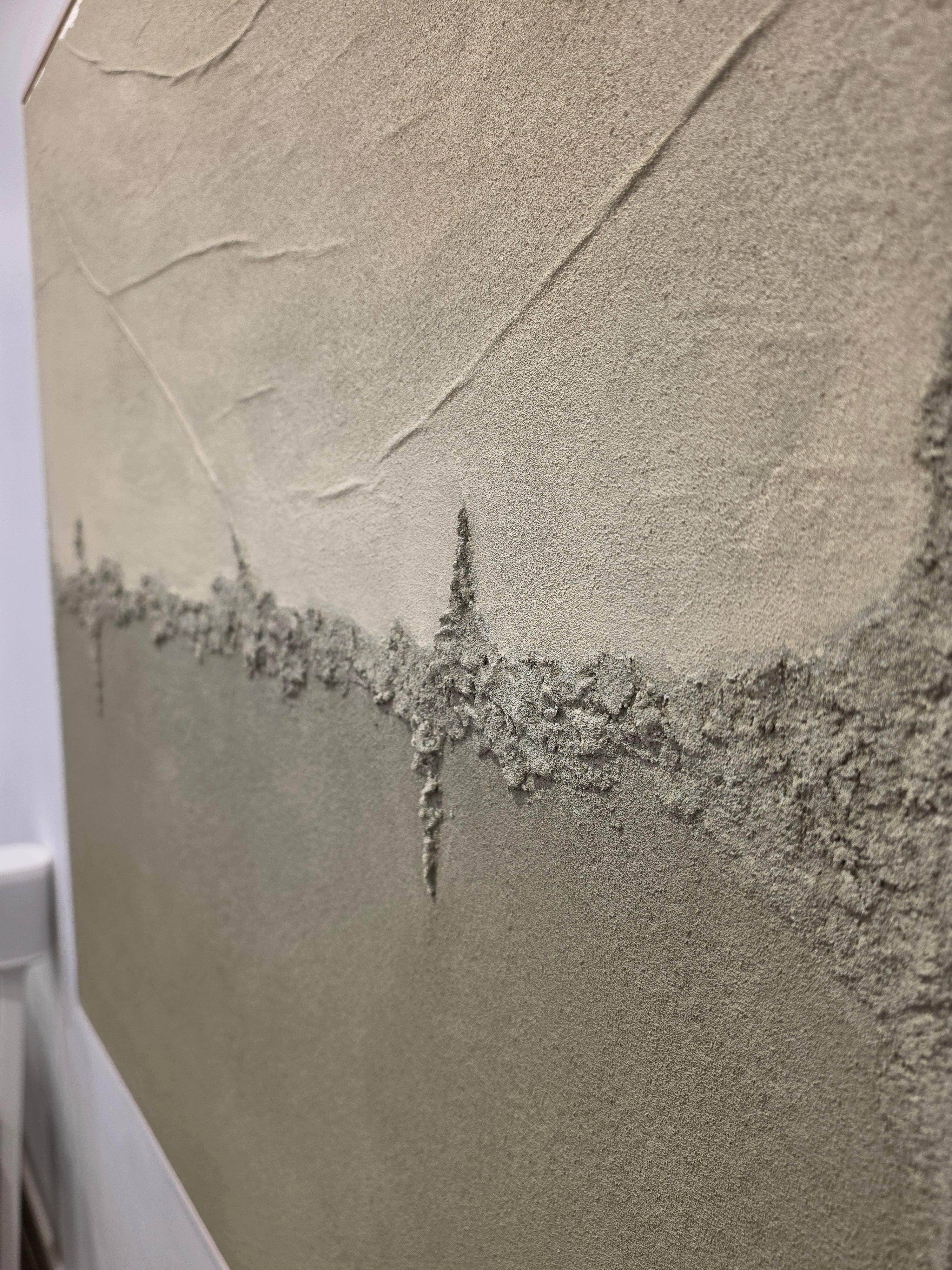 FAULT LINE: SAGE Single 1000mm x 1000mm 003