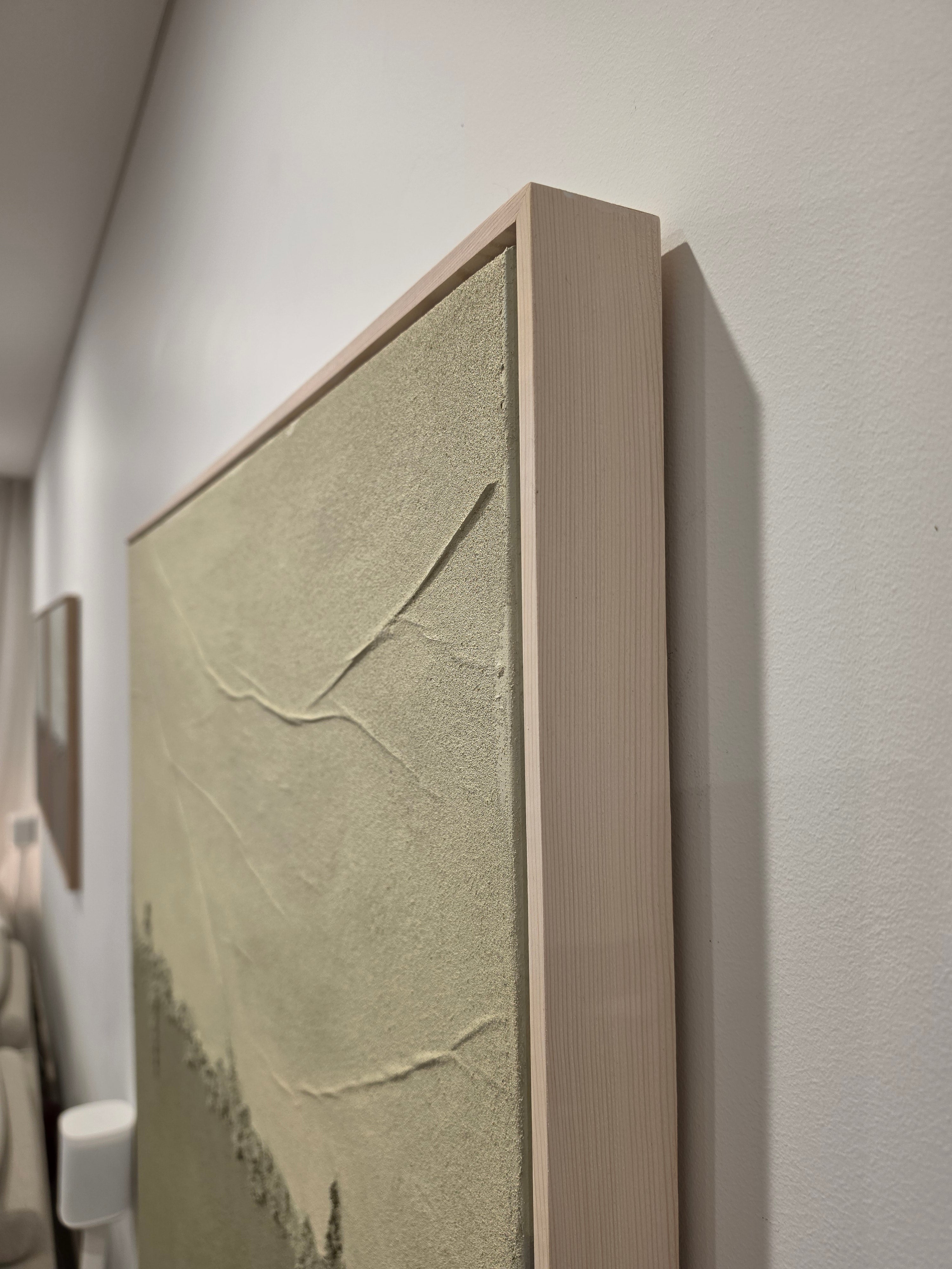 FAULT LINE: SAGE Single 1000mm x 1000mm 003