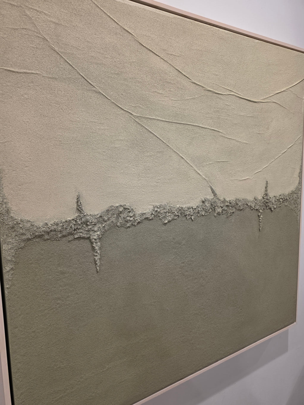 FAULT LINE: SAGE Single 1000mm x 1000mm 003